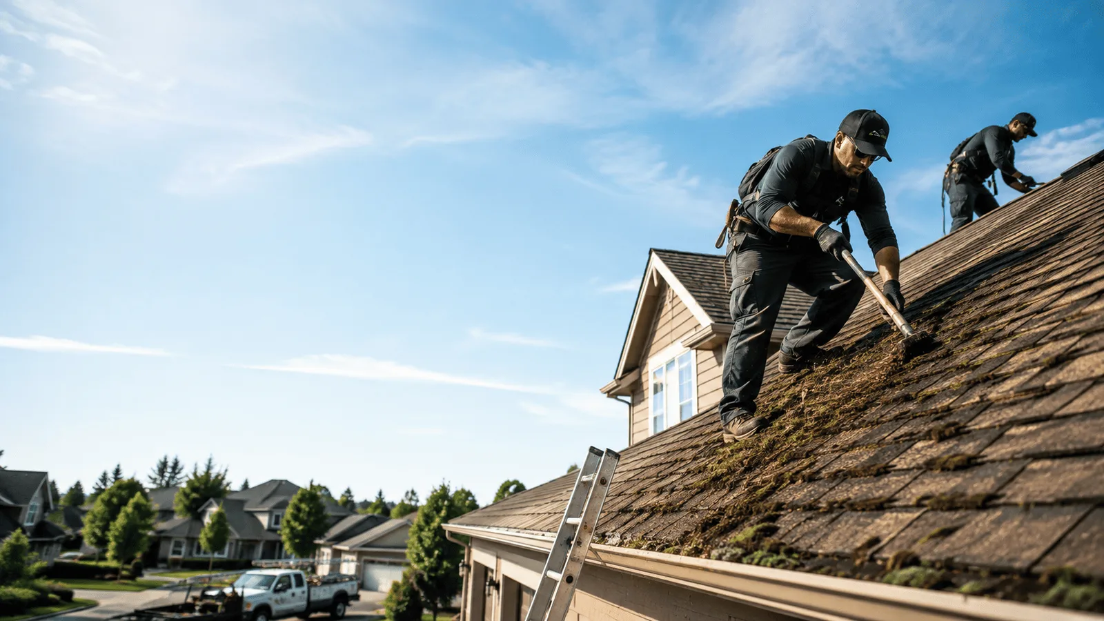 Roof Moss Removal in Goodview, VA near me